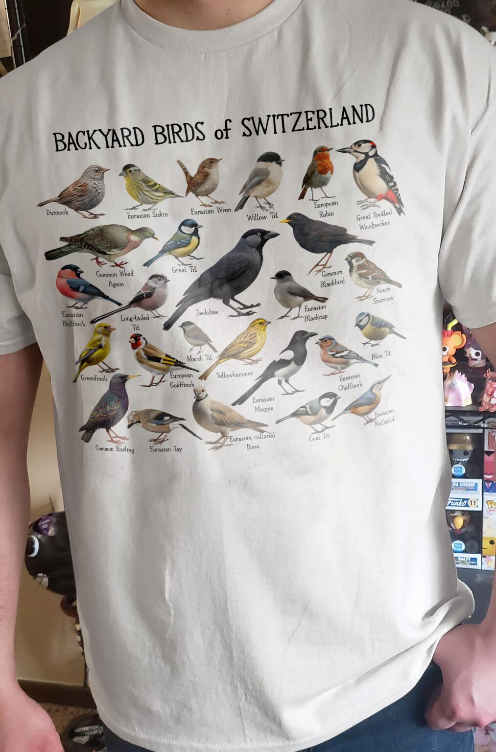 Ich trage meine Vogelbeobachtungs-Checkliste für die gefiederten Einheimischen der Schweiz!