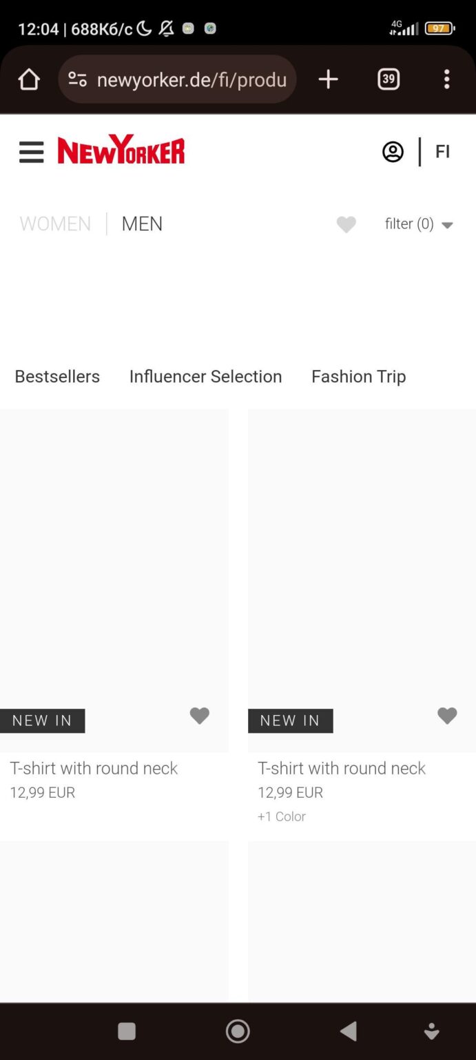 Ich möchte neue Kleidung kaufen und die Preise überprüfen. Inzwischen NewYorker: Ich möchte neue Kleidung kaufen und die Preise überprüfen. Inzwischen NewYorker: