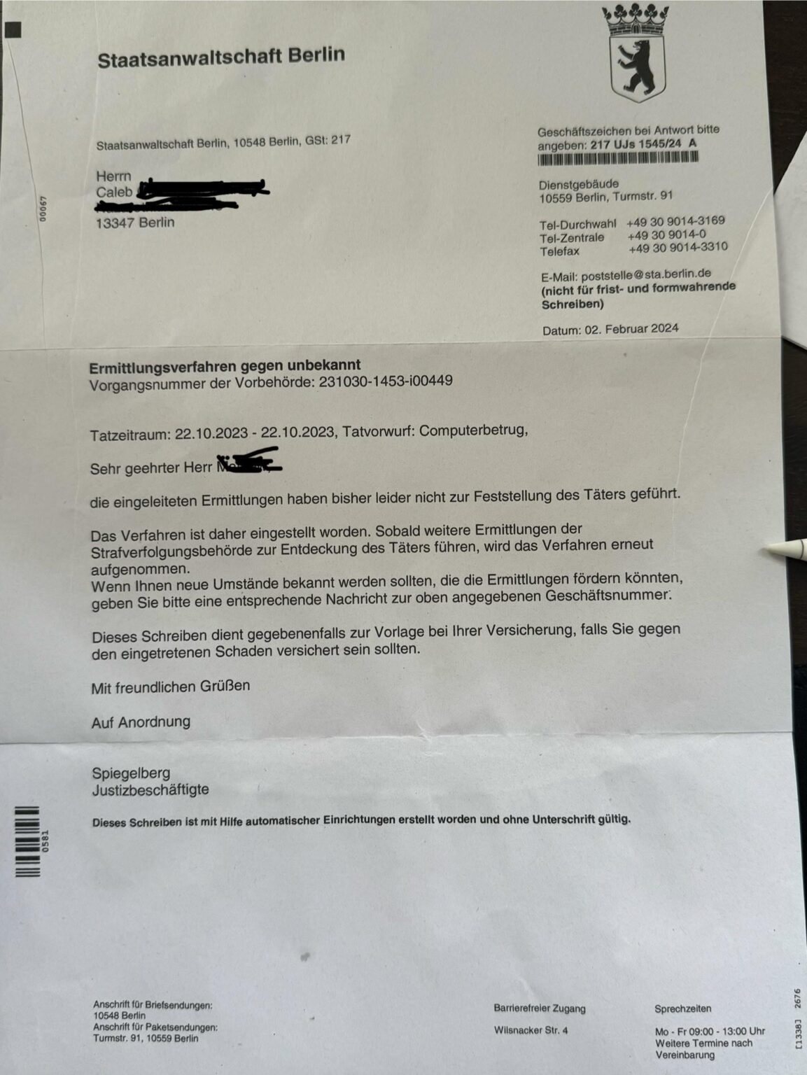 Unbefugte Abbuchung von 500 Euro von meiner Kreditkarte der Deutschen Bank Unbefugte Abbuchung von 500 Euro von meiner Kreditkarte der Deutschen Bank