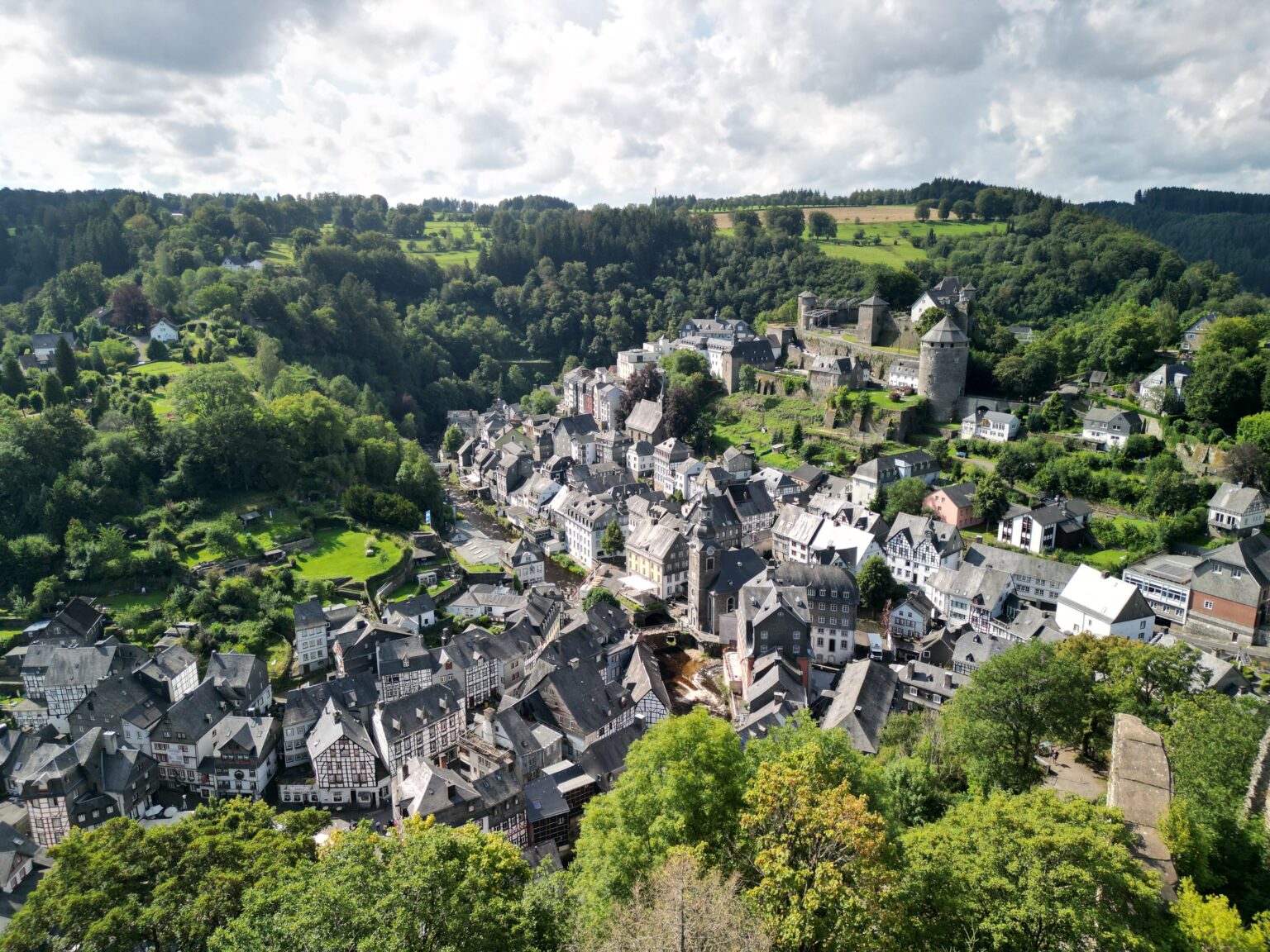 Ein Foto, das ich letzten Sommer aus Monschau gemacht habe