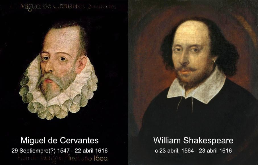 ....Und am nächsten Tag starb William Shakespeare