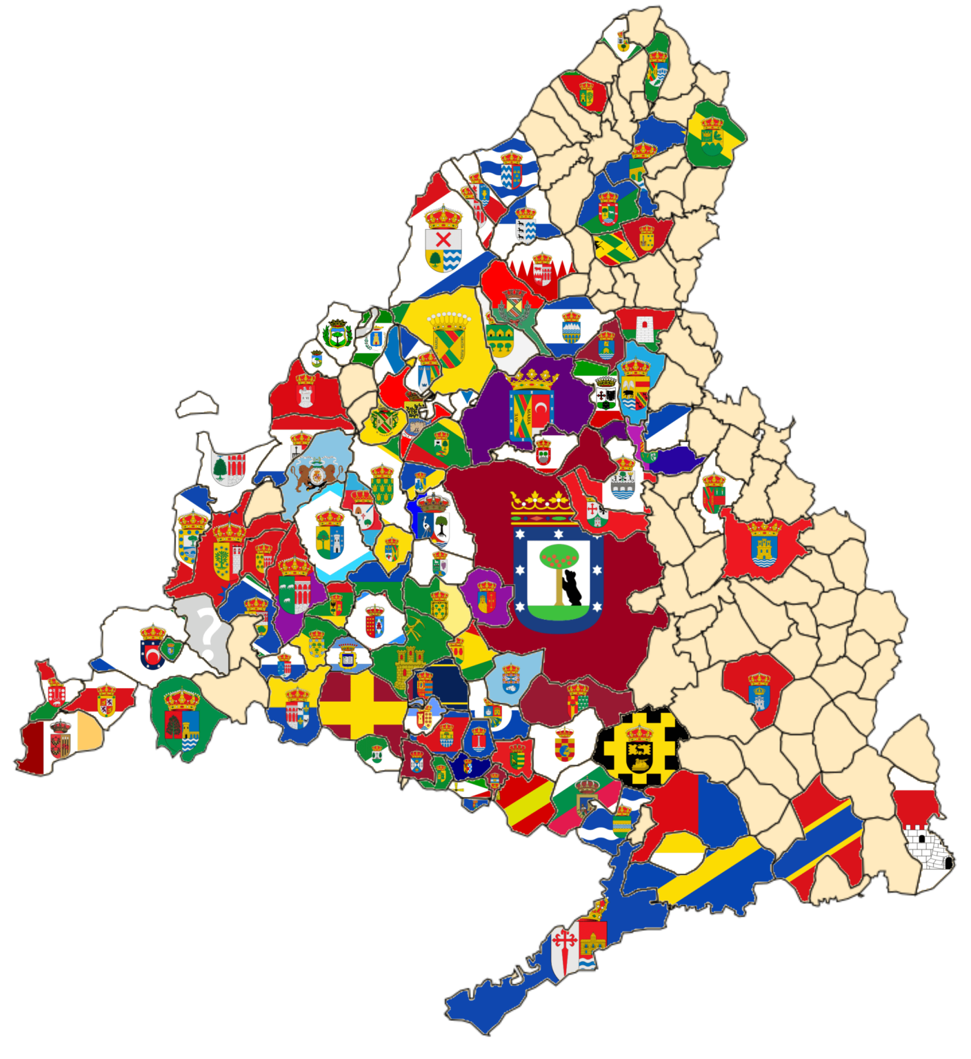 Erstellen der Karte aller Flaggen der Gemeinden Spaniens, Teil 5 Erstellen der Karte aller Flaggen der Gemeinden Spaniens, Teil 5