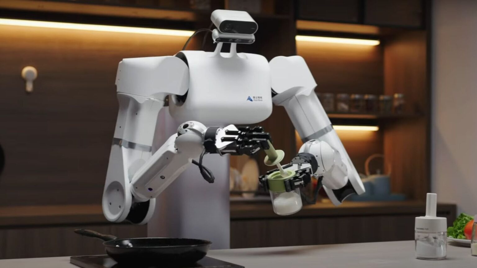 Chinas S1-Roboter beeindruckt durch seine „menschenähnliche“ Geschwindigkeit und Präzision – S1 (Astribot) ist in der Lage, Bewegungen mit einer maximalen Geschwindigkeit von 10 m/s auszuführen und kann eine Nutzlast von 22 Pfund pro Arm bewältigen. Chinas S1-Roboter beeindruckt durch seine „menschenähnliche“ Geschwindigkeit und Präzision – S1 (Astribot) ist in der Lage, Bewegungen mit einer maximalen Geschwindigkeit von 10 m/s auszuführen und kann eine Nutzlast von 22 Pfund pro Arm bewältigen.