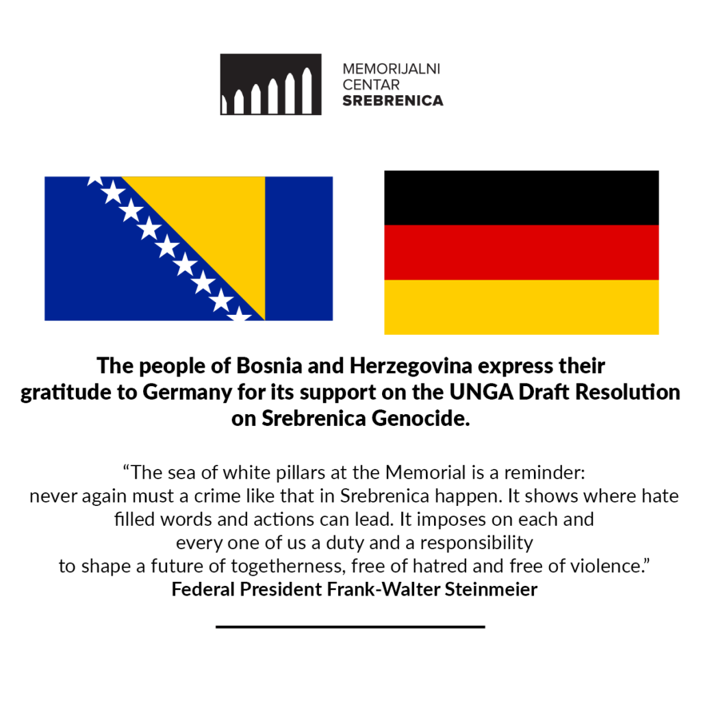 Danke Deutschland!🇧🇦♥️🇩🇪