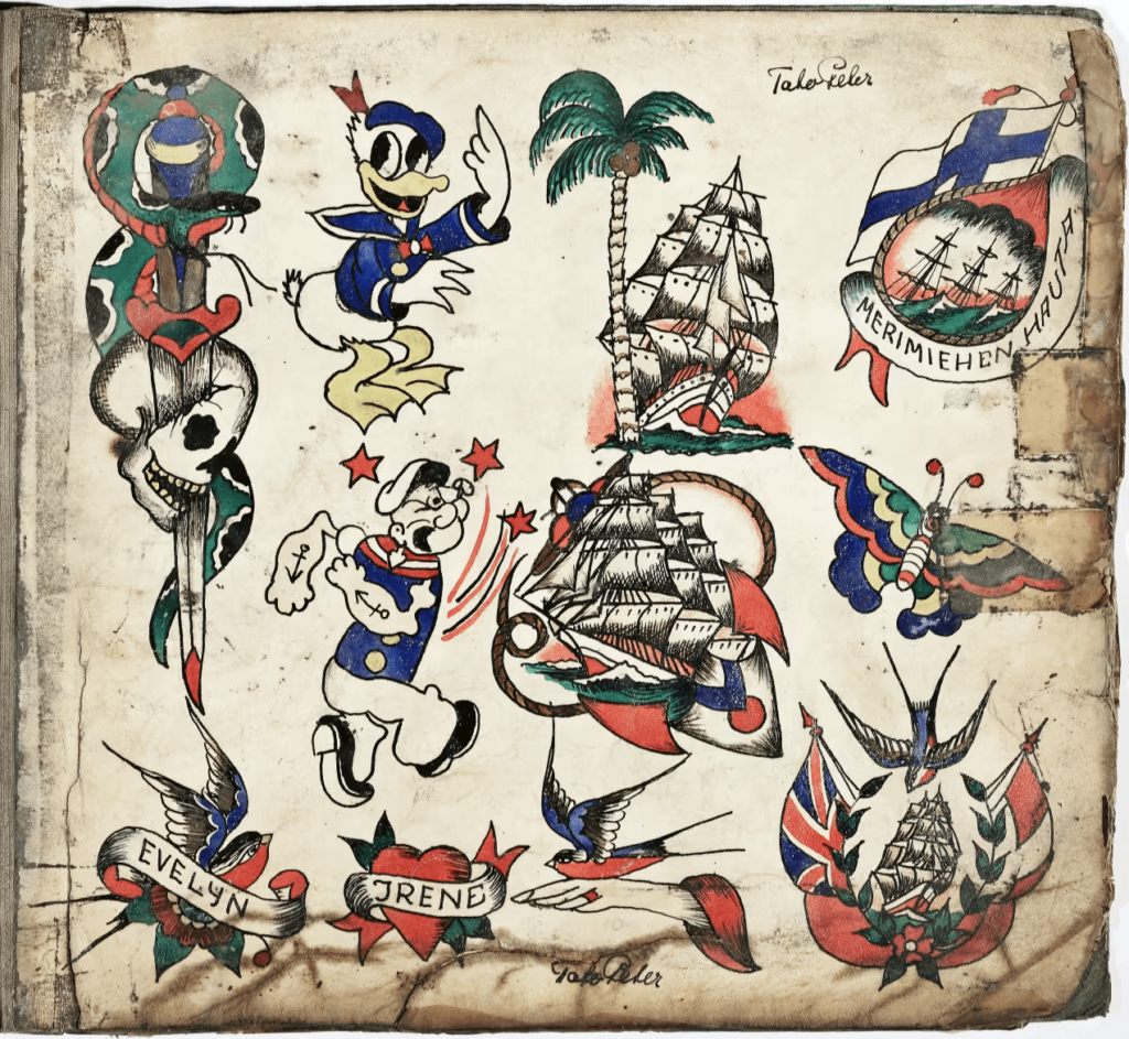 Wäre es für mich in Ordnung, das „merimiehen hauta“-Tattoo in der oberen rechten Ecke zu bekommen, wenn ich kein Finne bin? Ich liebe einfach traditionelle Tattoos und finde, dass sie cool aussehen. Wäre es für mich in Ordnung, das „merimiehen hauta“-Tattoo in der oberen rechten Ecke zu bekommen, wenn ich kein Finne bin? Ich liebe einfach traditionelle Tattoos und finde, dass sie cool aussehen.