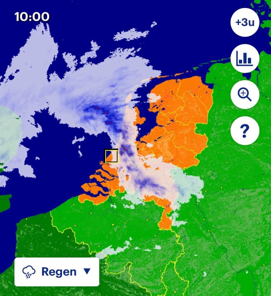 „Humor“ beim Regenradar