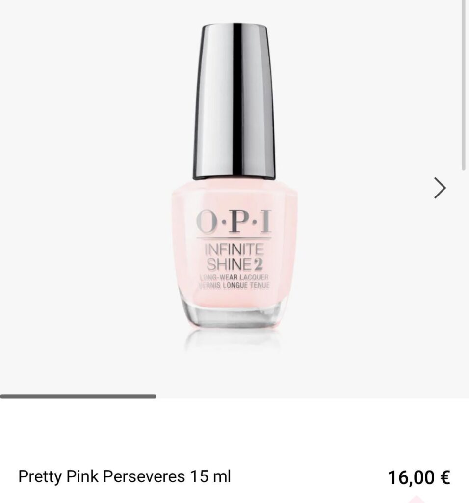 Ich war auf der Suche nach Nagellack und der Name dieses einen Farbtons fiel mir ins Auge….
