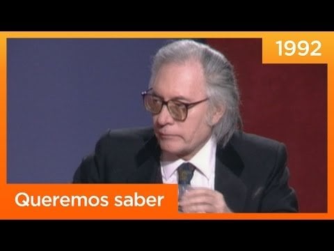 An diesem Tag vor 31 Jahren (21. April 1993) ... verlor Francisco Umbral bei Mercedes Milás Sendung die Geduld: „Ich bin hierher gekommen, um über mein Buch zu sprechen.“