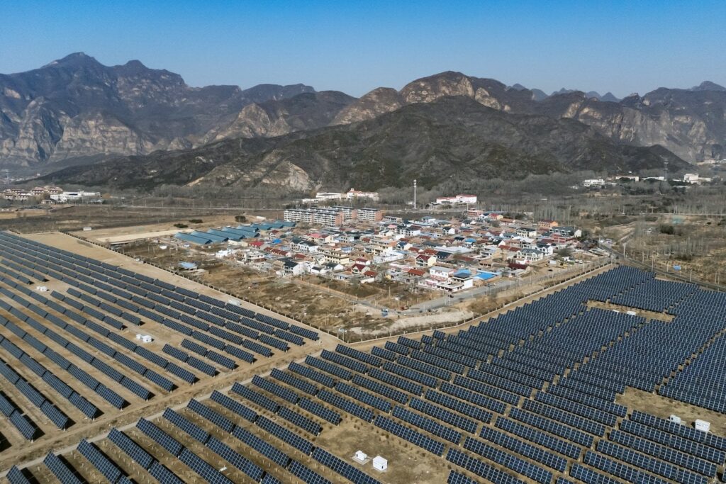 China setzt voll auf grüne Technologie.  Die USA und Europa fürchten unlauteren Wettbewerb.