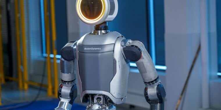 Der neue humanoide Roboter von Boston Dynamics bewegt sich wie kein Roboter, den Sie je gesehen haben – Vollelektrische 360°-Gelenke ermöglichen dem neuen Atlas zahlreiche unmenschliche Bewegungen.