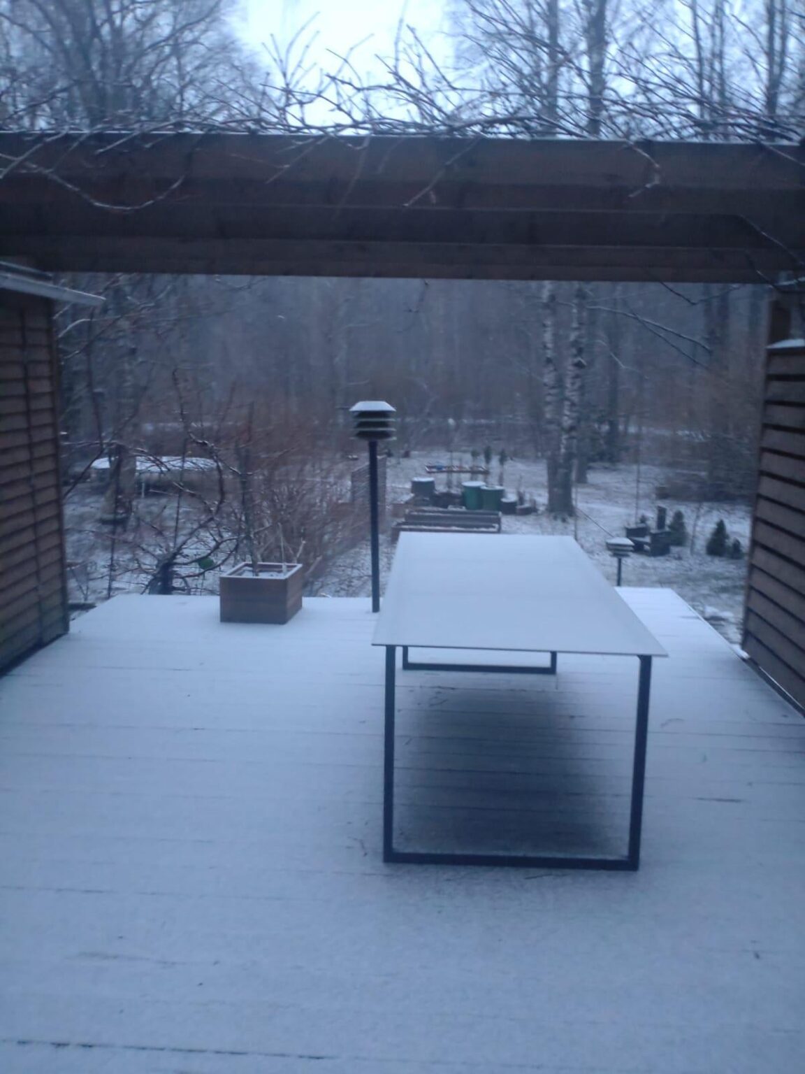 Gerade als ich davon ausging, dass es keinen Schnee mehr geben würde