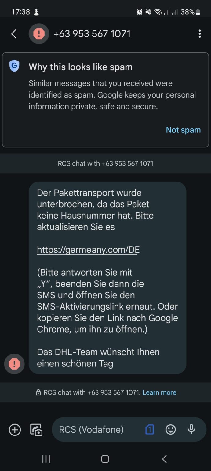 Betrug?