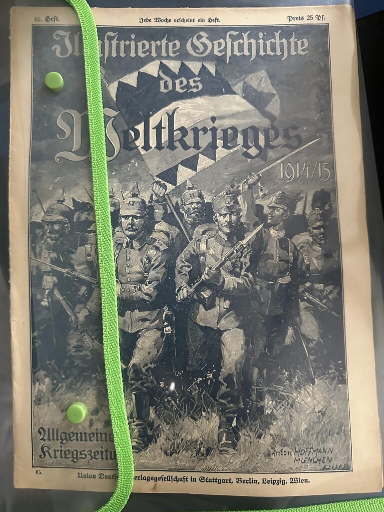 Ich habe dieses Magazin vor über einem Jahrzehnt während meiner Reise durch Europa von einer Gastfamilie geschenkt bekommen.  Was ist es/von wann ist es?