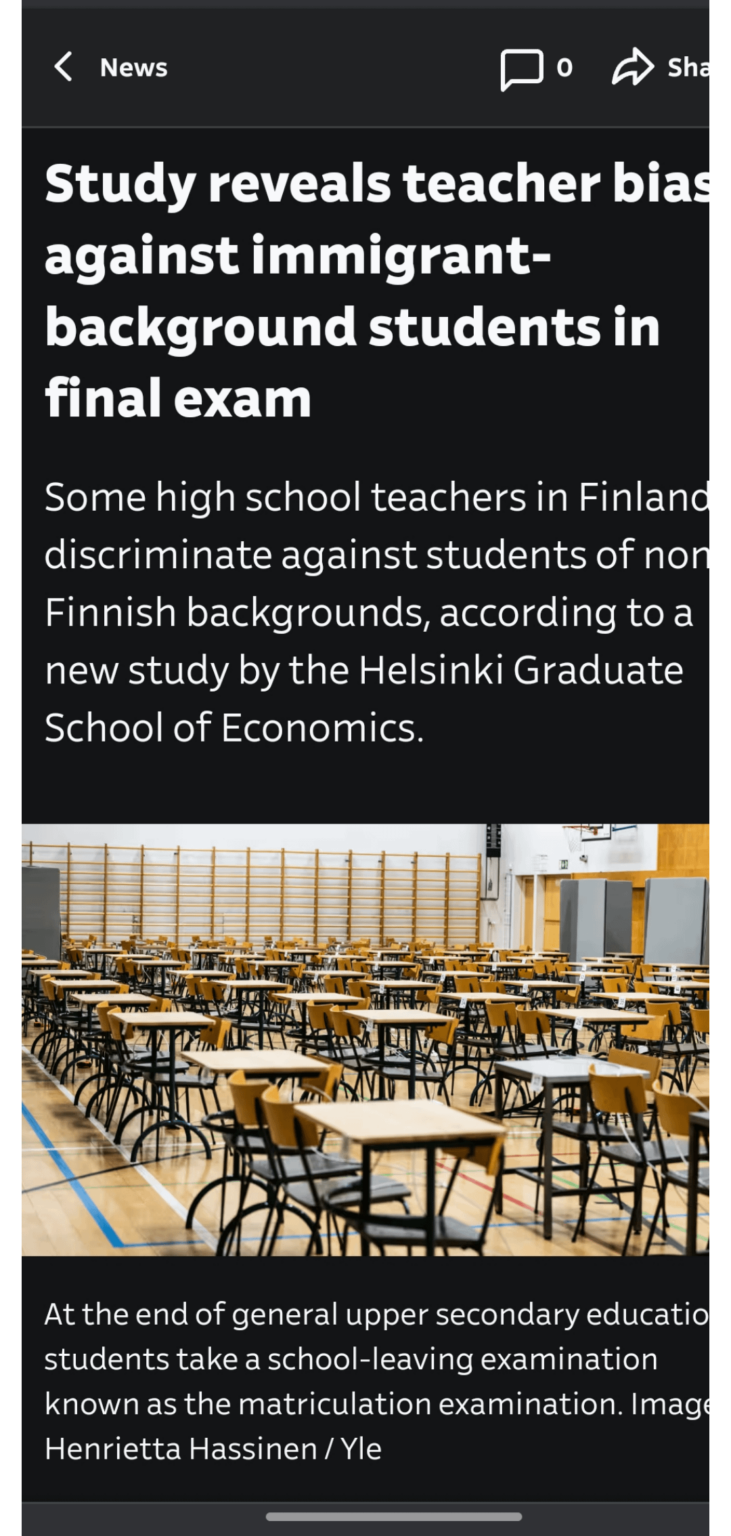 Finnland/Bildung