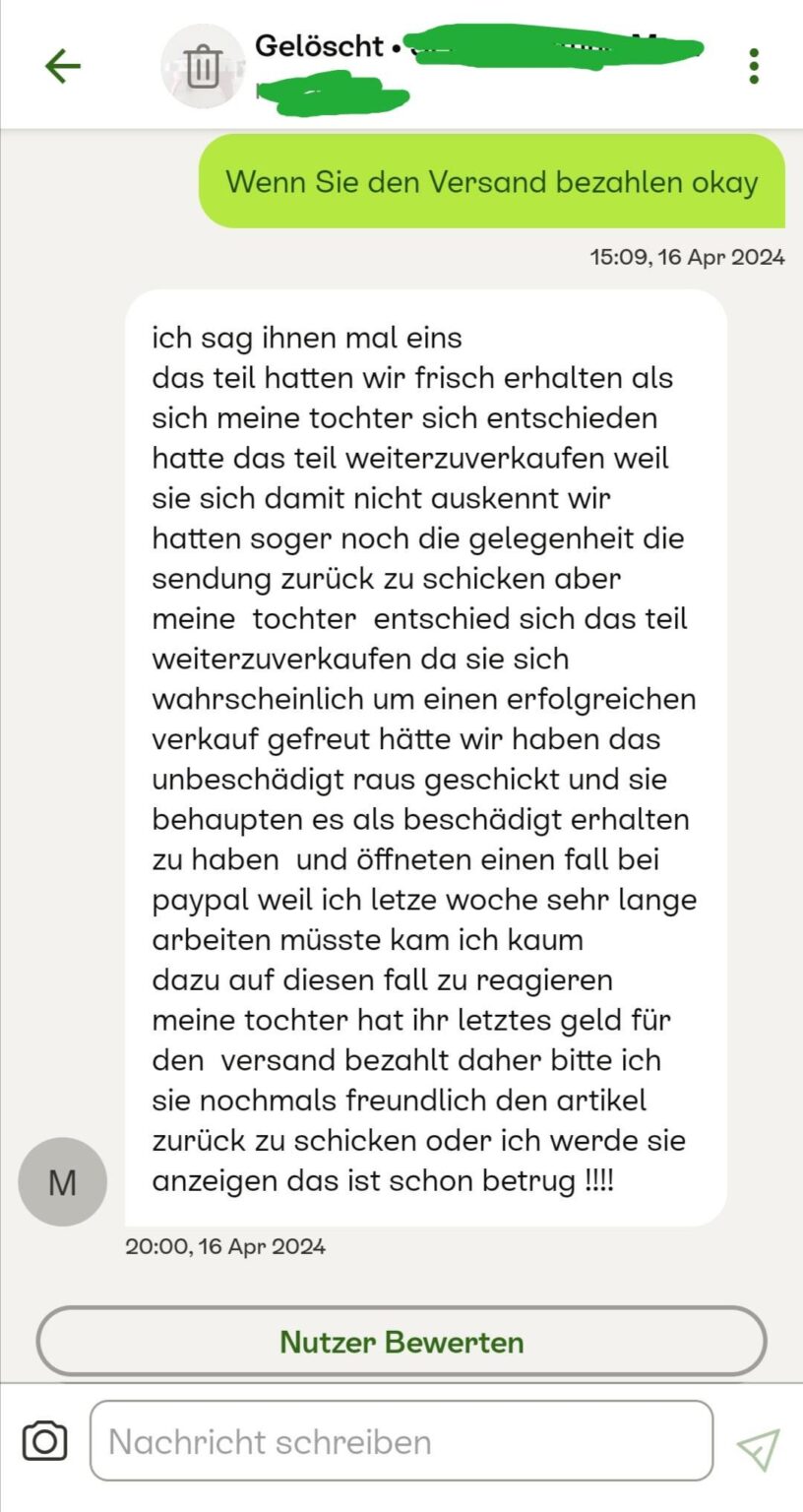 Kleinanzeigen help