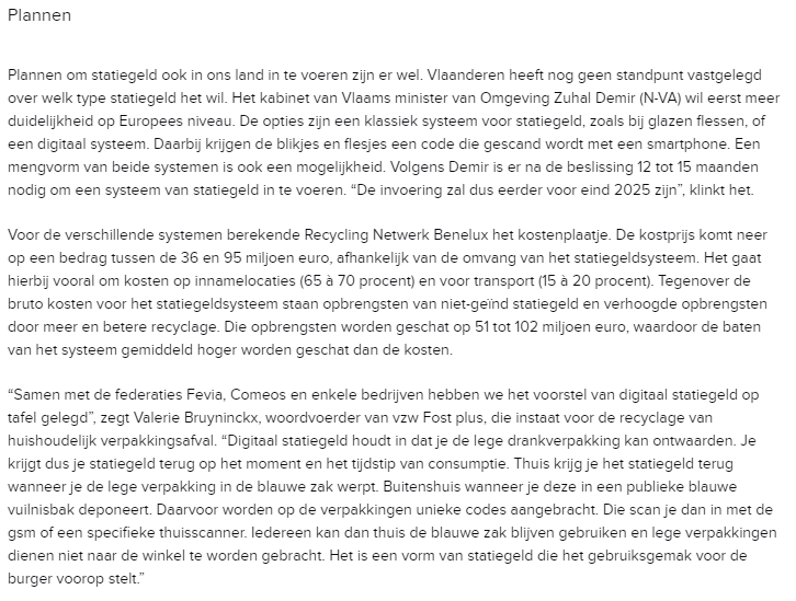 Liegt das nur an mir oder ist das ein... seltsames... Recyclingsystem?
