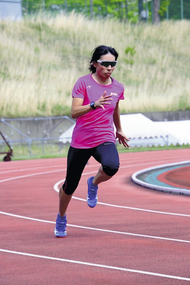 Sasaki bereitet sich auf die Weltmeisterschaft vor (am 9. in Fukushima City)