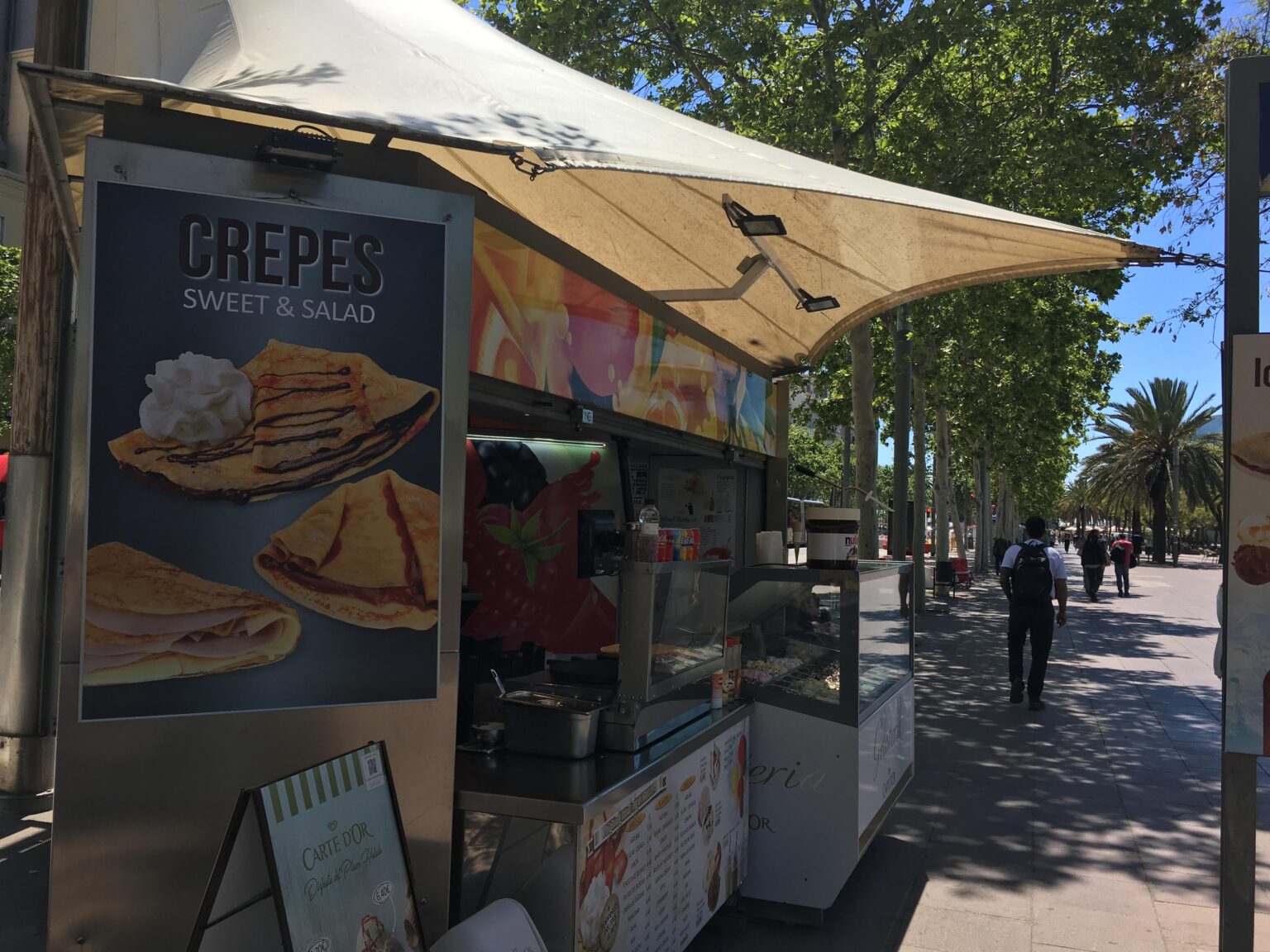 Barcelona – Süßes und Salat