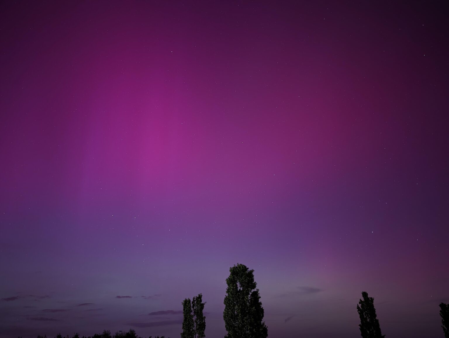 Polarlights in Germany, Erlensee