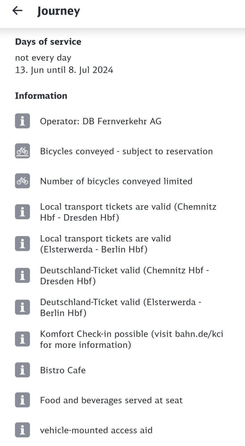 Gilt das Deutschland-Ticket auch für Teilstrecken im Fernverkehr?