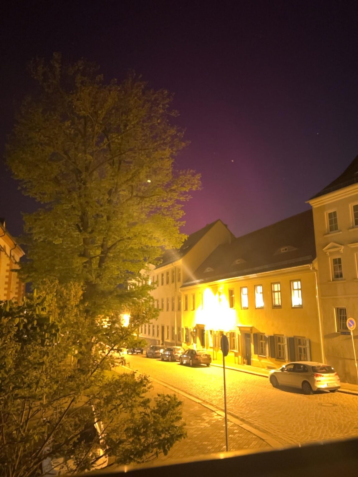 Aurora Borealis in Mittelsachsen