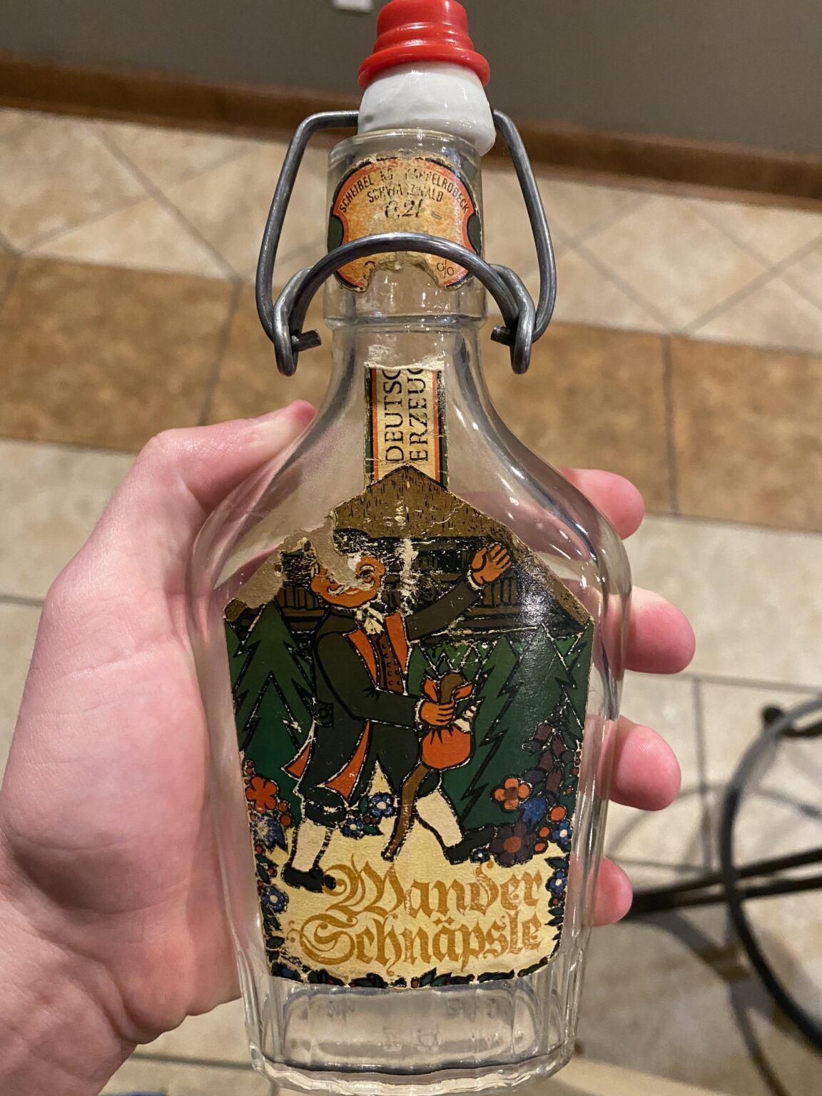 Was sagt diese Flasche?