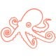 Oktopus-Beine
