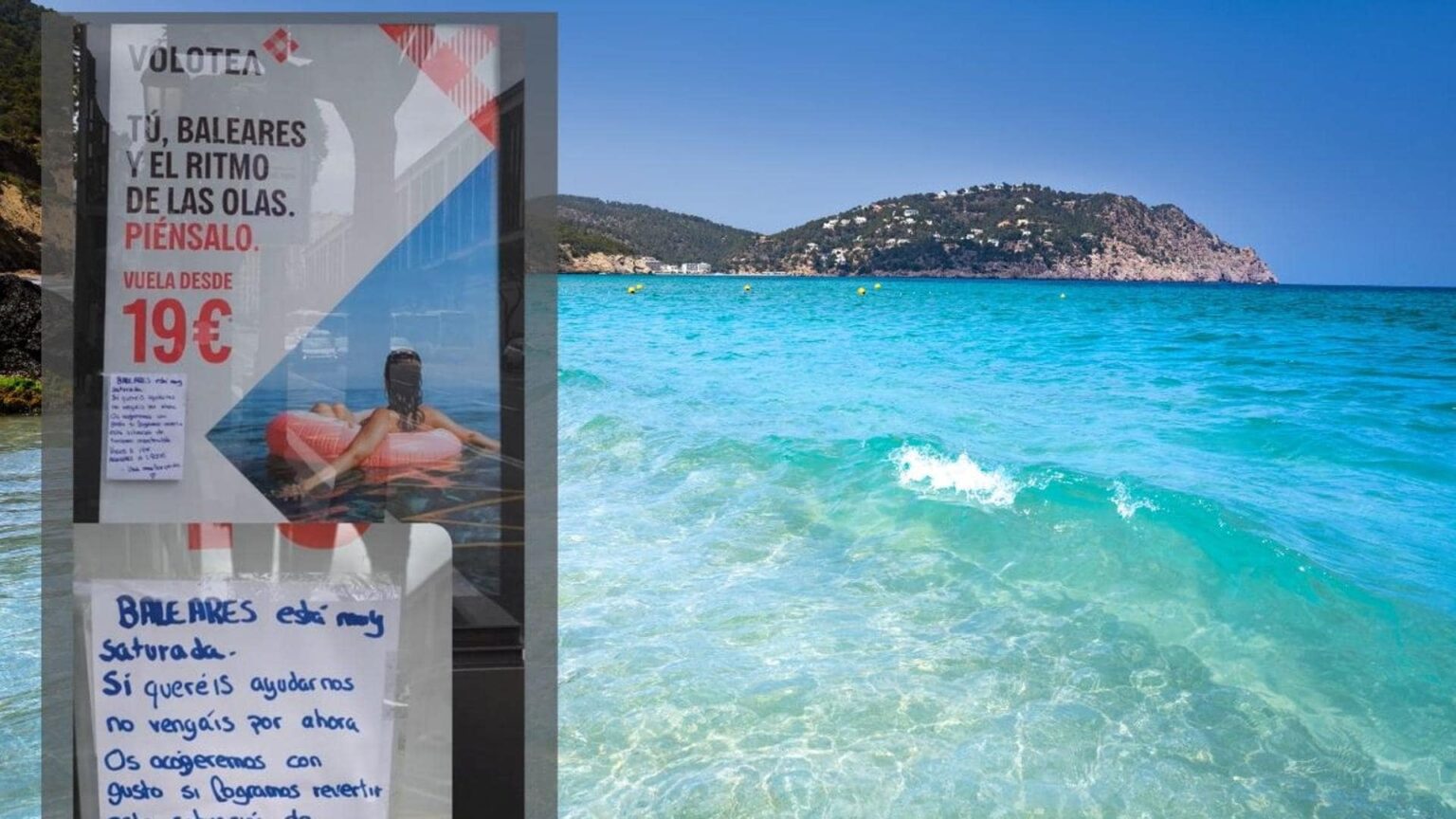 Ein Tourist in Euskadi bittet die Basken, keinen Tourismus auf den Balearen zu betreiben: „Wir sind gesättigt“