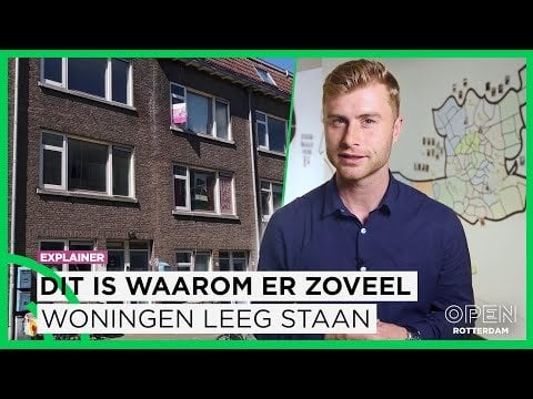 In Rotterdam gibt es fast 13.000 leere Häuser: Das ist der Grund