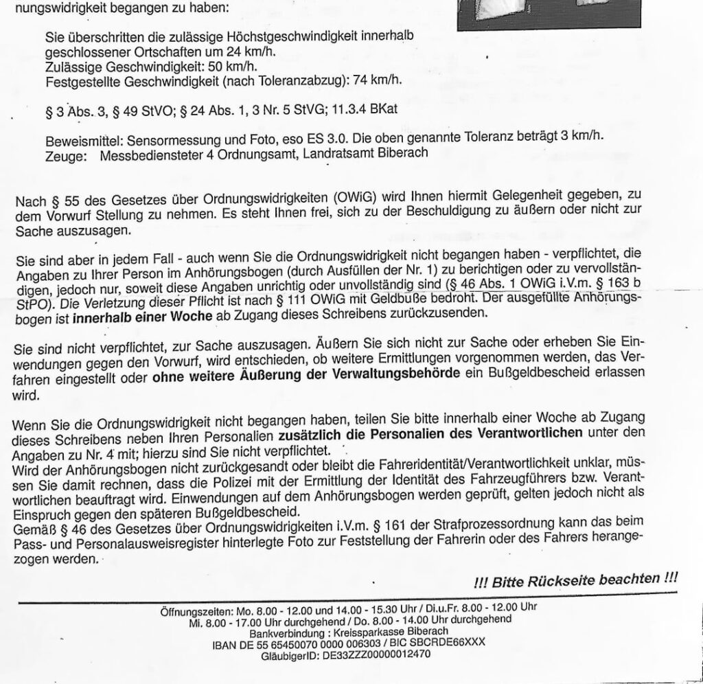 Hmm, könnte mir jemand helfen, diesen offiziell aussehenden Brief zu verstehen, den ich heute per Post bekommen habe?