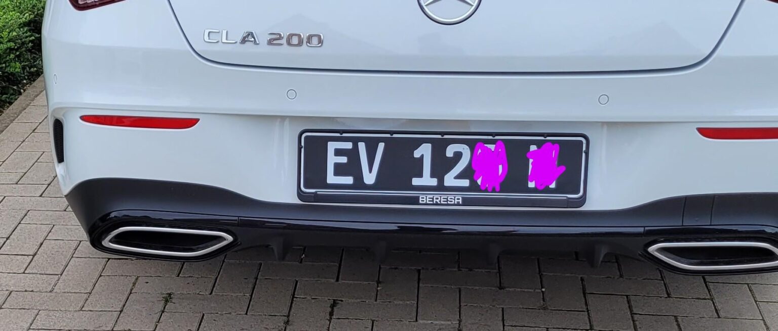 Um was für ein Kennzeichen handelt es sich hier? Um was für ein Kennzeichen handelt es sich hier?