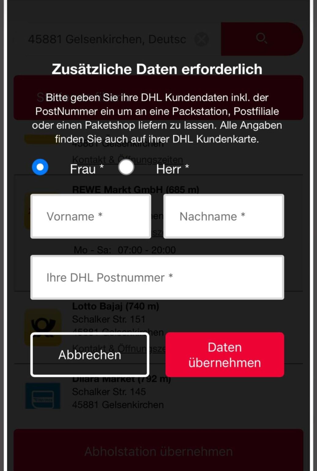 Wo kann ich das finden? Wo kann ich das finden?
