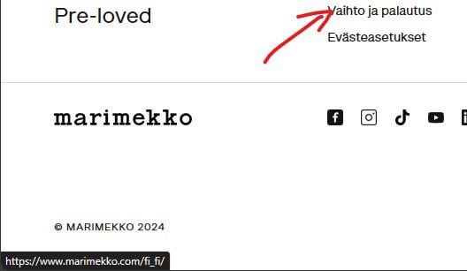 Marimekko böswillige Compliance?