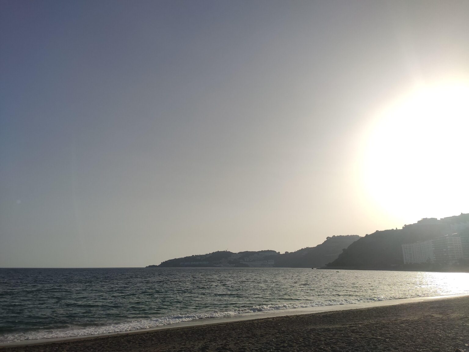 Sonnenuntergang in Almuñécar (Granada)