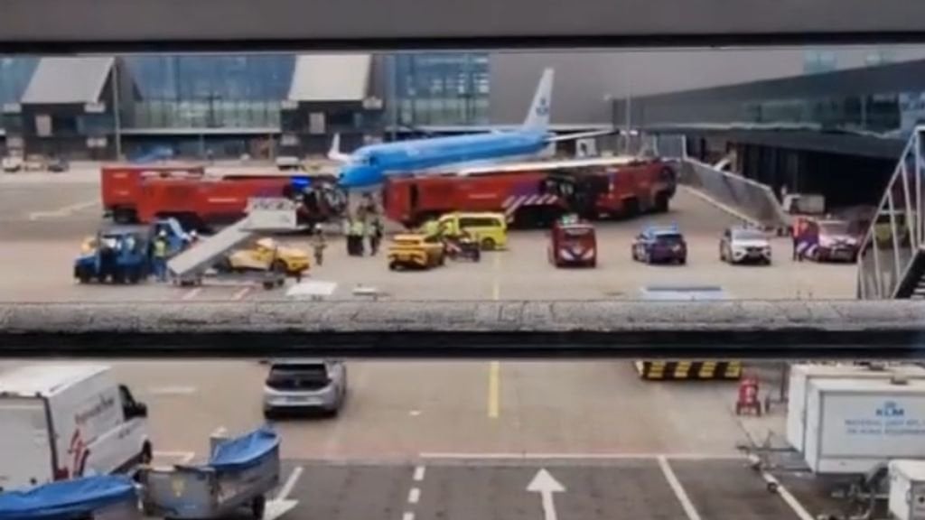 Nach Zwischenfall in Schiphol tot, landet Person im Triebwerk eines KLM-Cityhopper-Flugzeugs