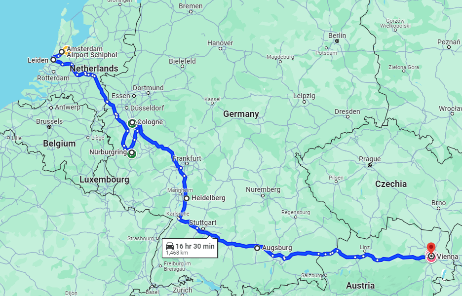 Ich mache diesen Roadtrip nächste Woche.  Zum ersten Mal in Deutschland!  Gibt es etwas, das ich unbedingt unterwegs anhalten und mir ansehen sollte?