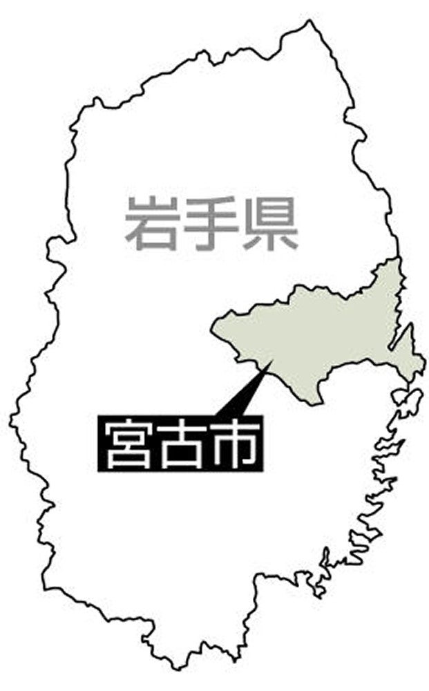 Stadtplan von Miyako