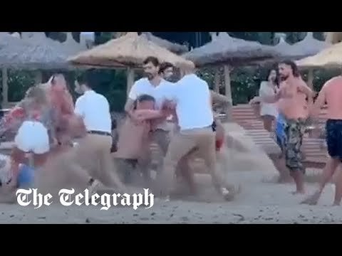 Schlägerei zwischen Briten auf Mallorca: Inselbewohner wollen Touristen von Stränden fernhalten