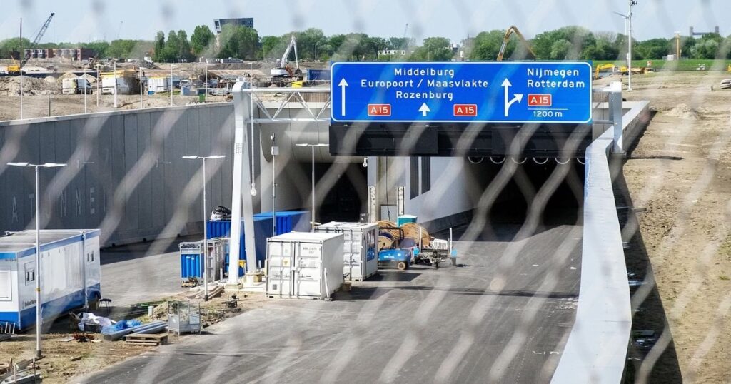 Melden Sie sich vor der Fahrt durch den neuen Tunnel an, sonst droht Ihnen ein Bußgeld