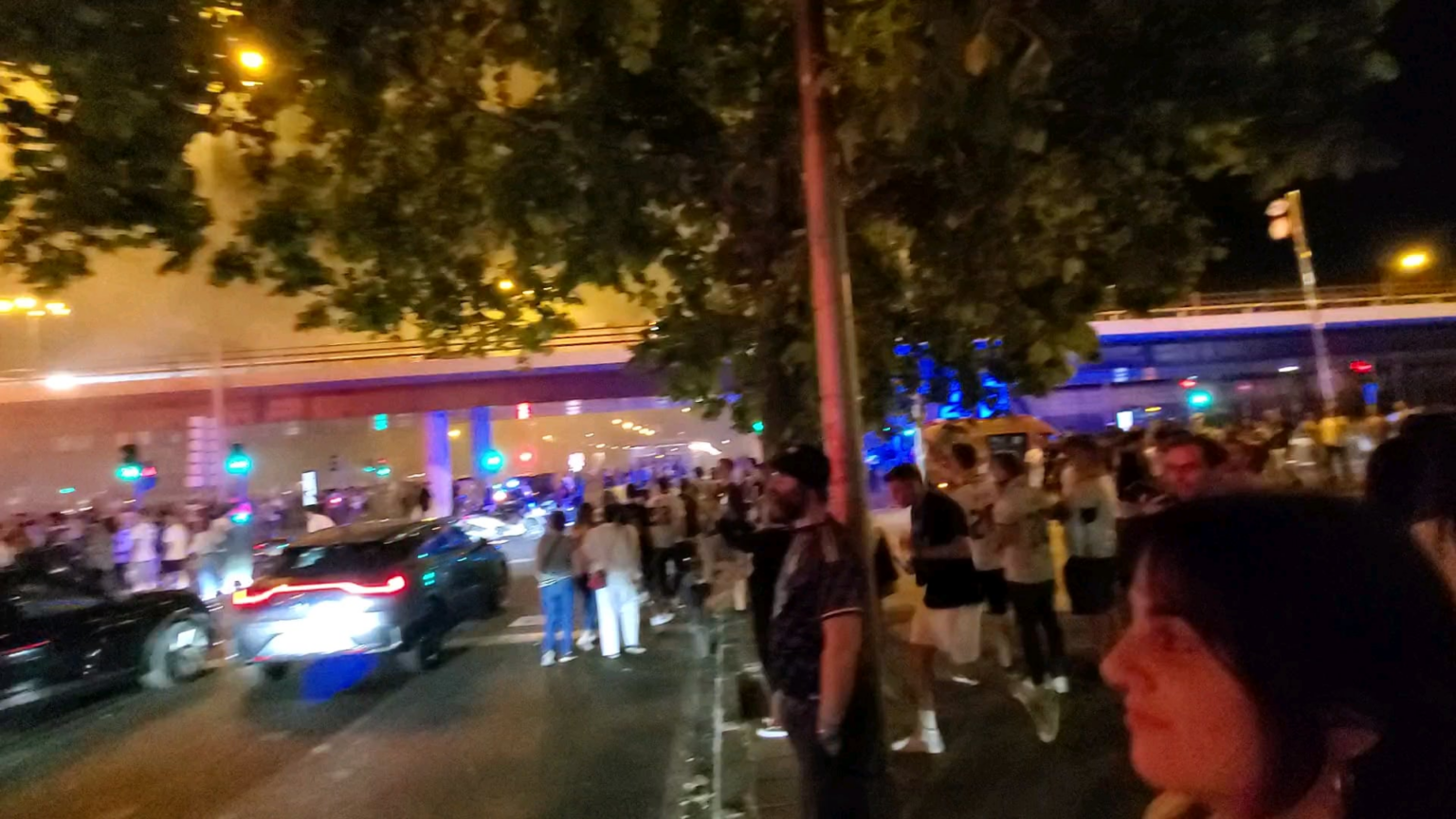 Madrid heute, nachdem Real Madrid die Champions League gewonnen hat.