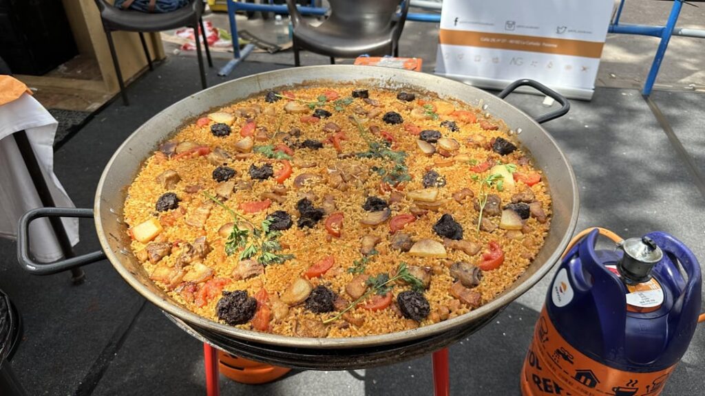 Reisfest in Valencia.