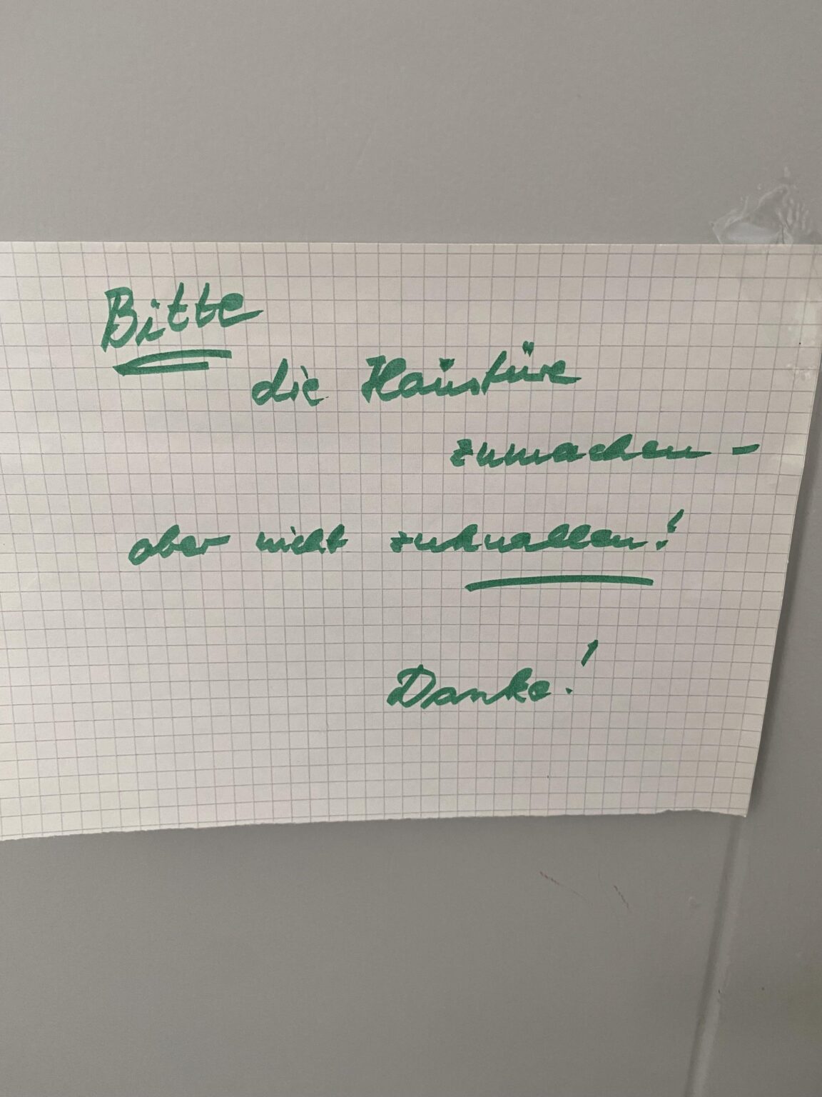 Was sagt es?