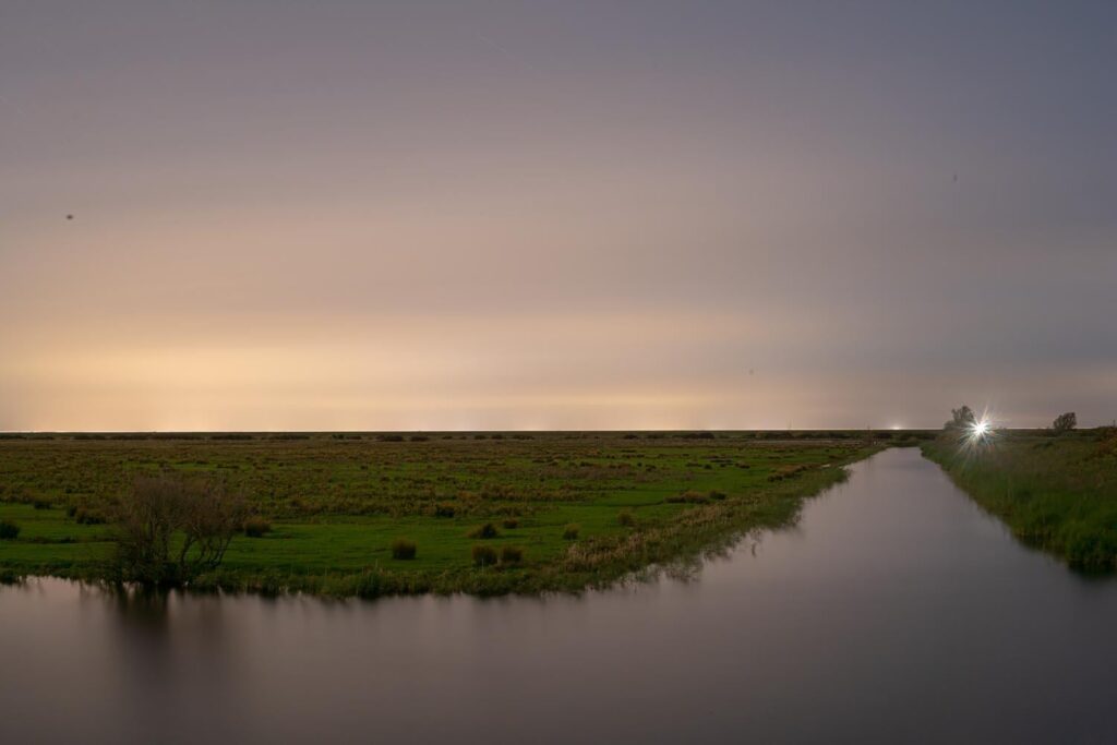 Nachtlandschaftsfotografie im Nieuw Land Nationalpark