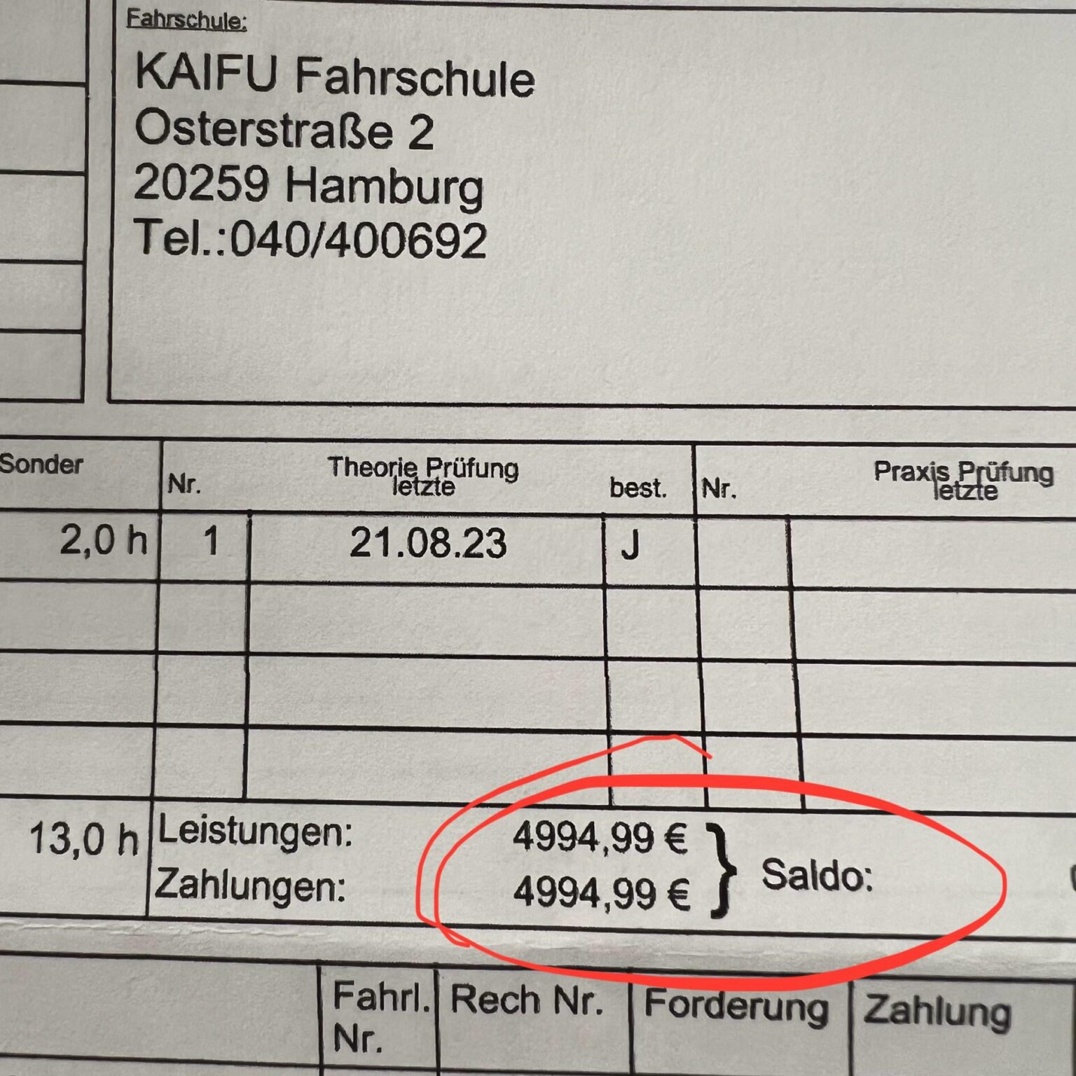 Ich wurde aus der Fahrschule geworfen, weil ich ihnen eine schlechte Bewertung bei Google Maps gegeben hatte Ich wurde aus der Fahrschule geworfen, weil ich ihnen eine schlechte Bewertung bei Google Maps gegeben hatte