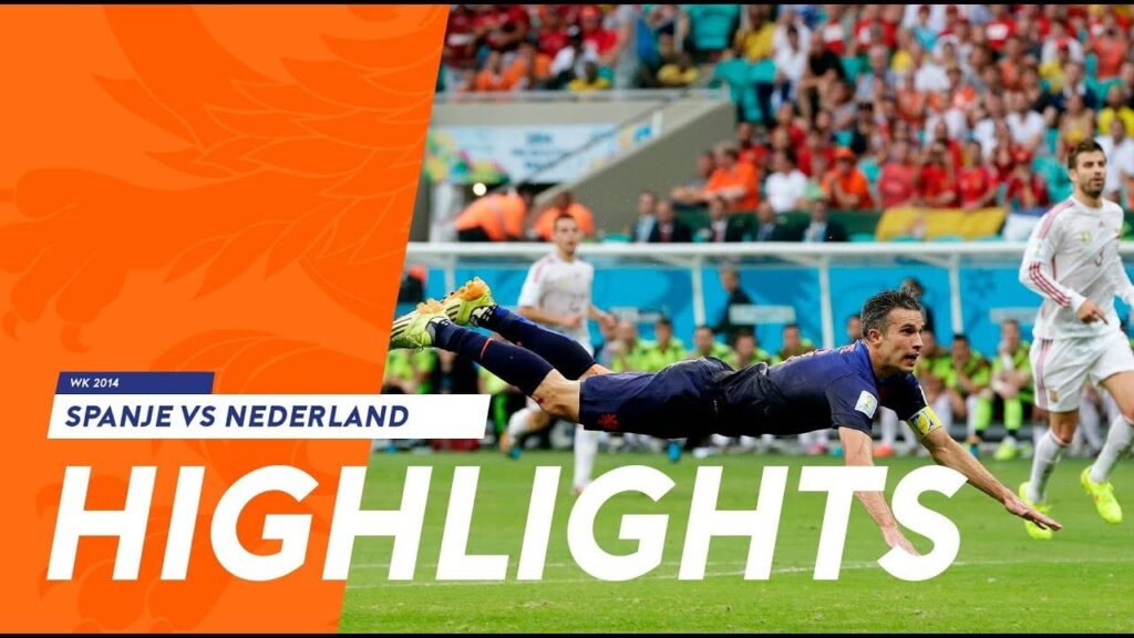 Dieses mittlerweile legendäre Spiel gegen Spanien wurde heute vor genau 10 Jahren von den Niederlanden mit 1:5 gewonnen.