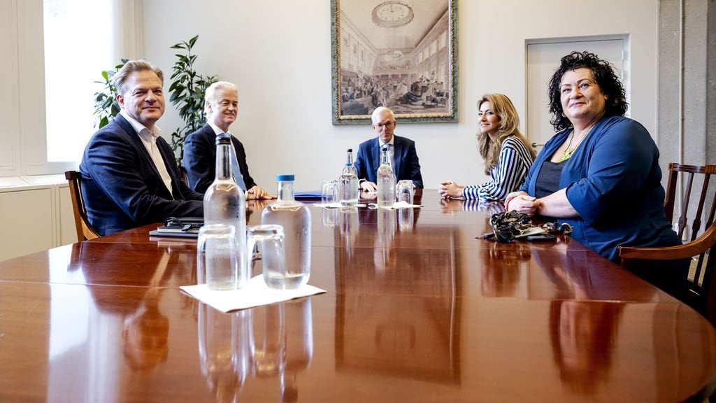 Verteilung der Kabinettsposten angekündigt: Migration zu PVV, Finanzen zu VVD
