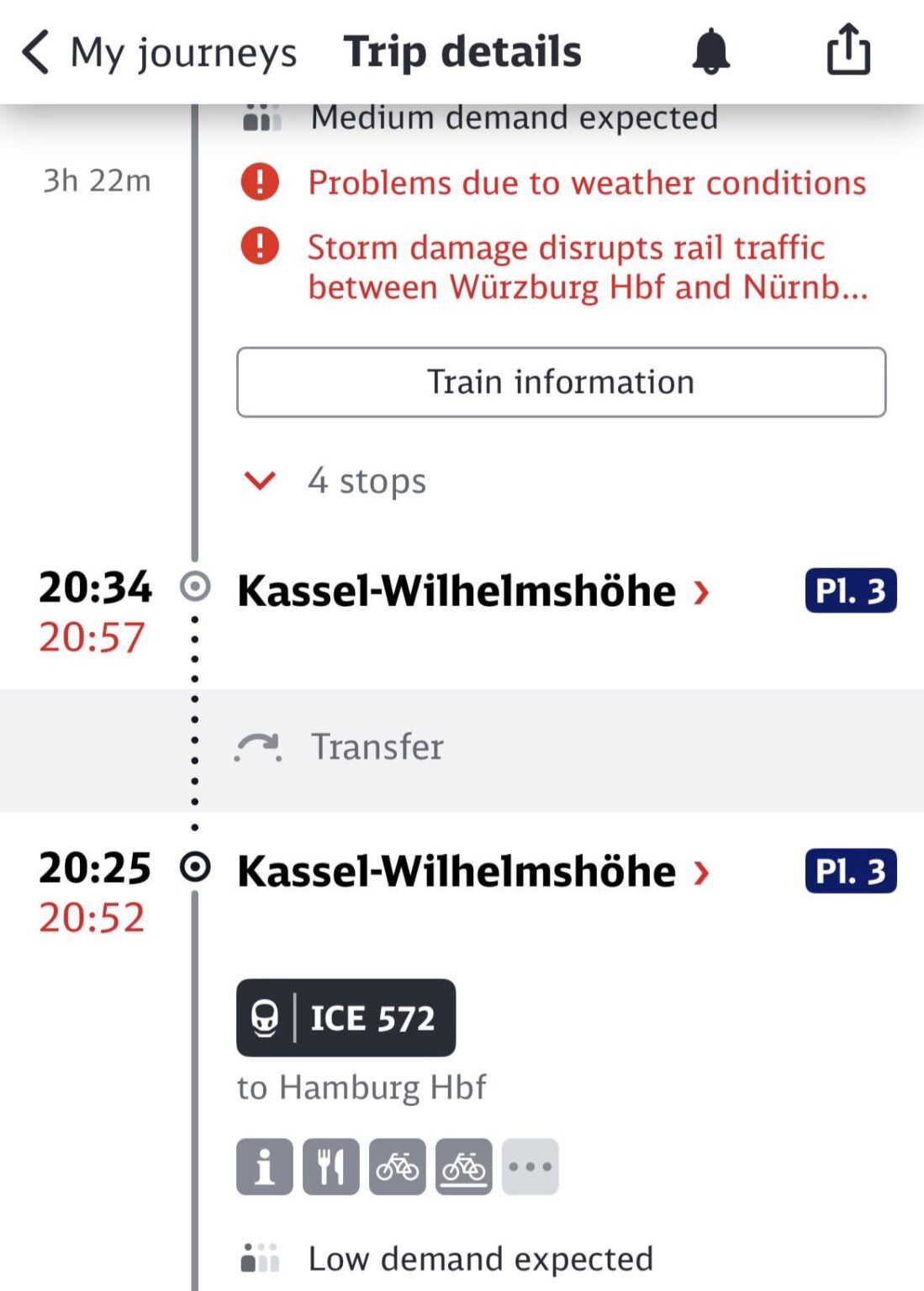 Empfiehlt mir die DB tatsächlich, eine unmögliche Verbindung zu nehmen? Empfiehlt mir die DB tatsächlich, eine unmögliche Verbindung zu nehmen?