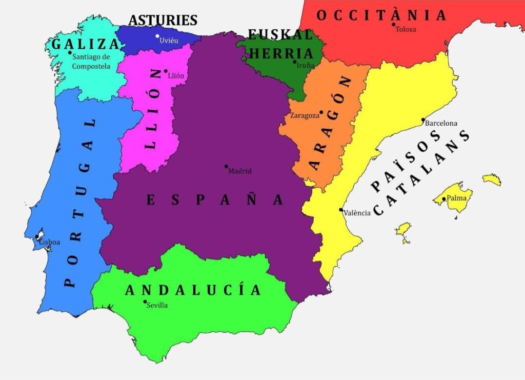 Balkanisiertes Iberien
