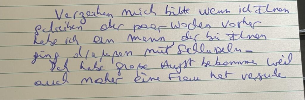 Können Sie bitte beim Übersetzen dieser Handschrift helfen? Können Sie bitte beim Übersetzen dieser Handschrift helfen?