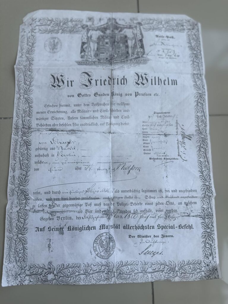 Helfen Sie mit, die Kopie der Geburtsurkunde meines Ururgroßvaters zu übersetzen